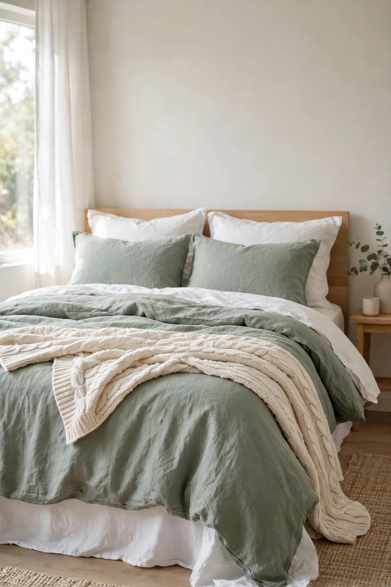 Linen Bedding Layers