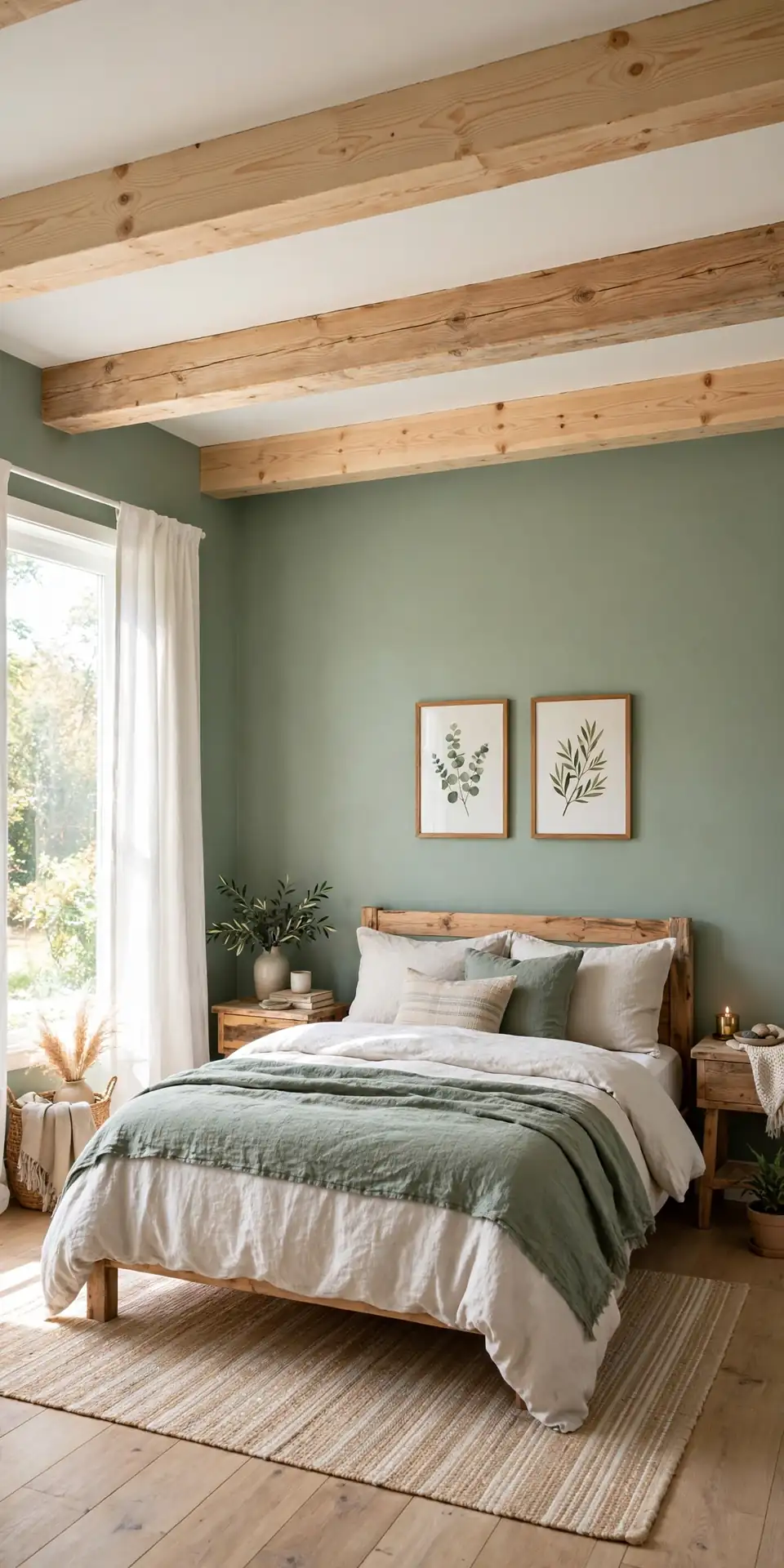 Pine Ceiling Beams