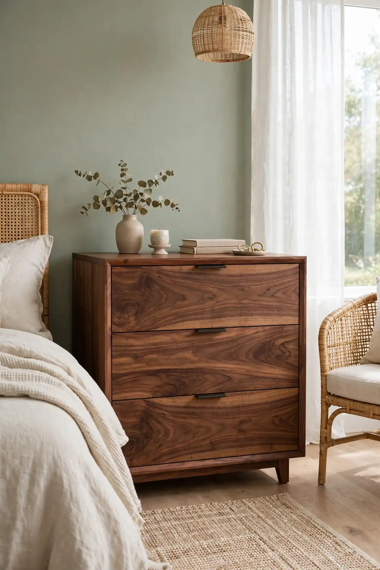 Walnut Dresser Style