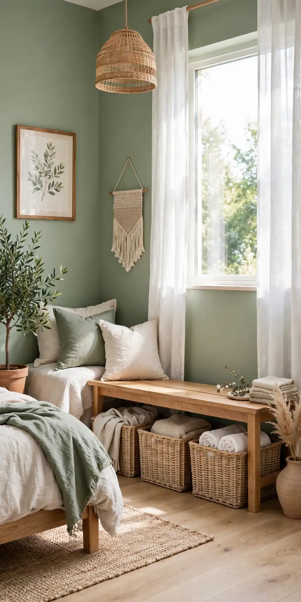 Wicker Basket Storage