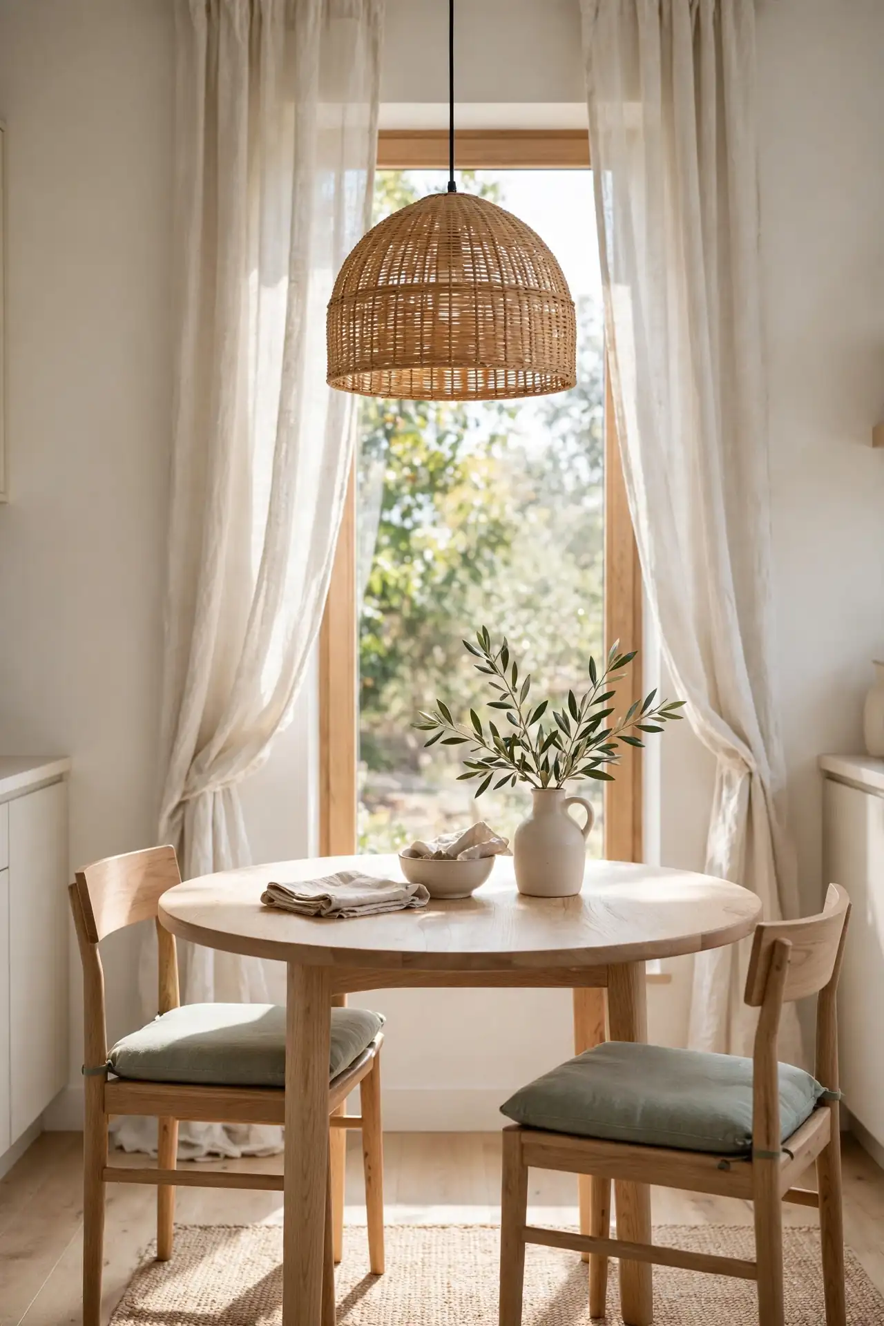 Oak Dining Nook