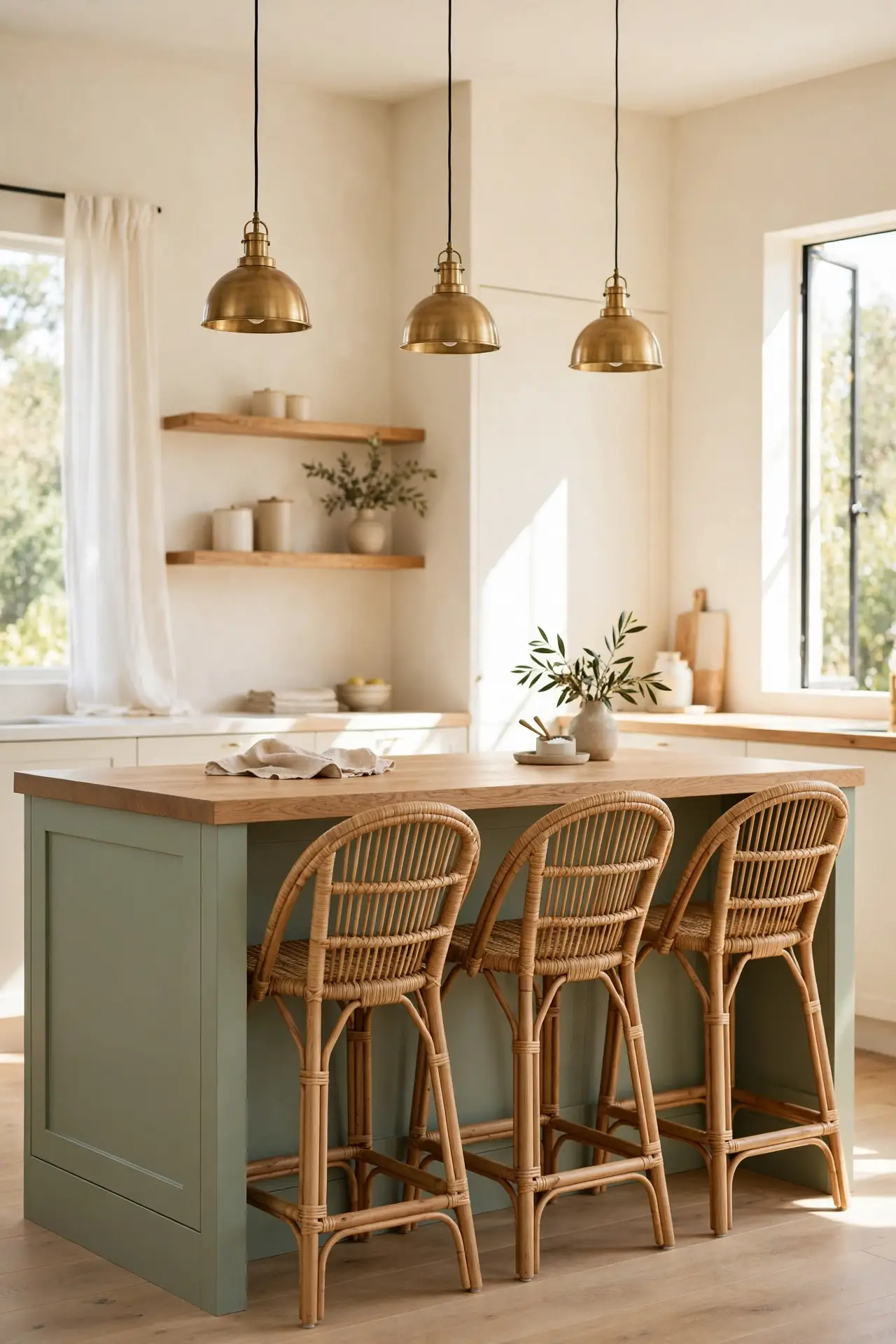 Rattan Bar Stools