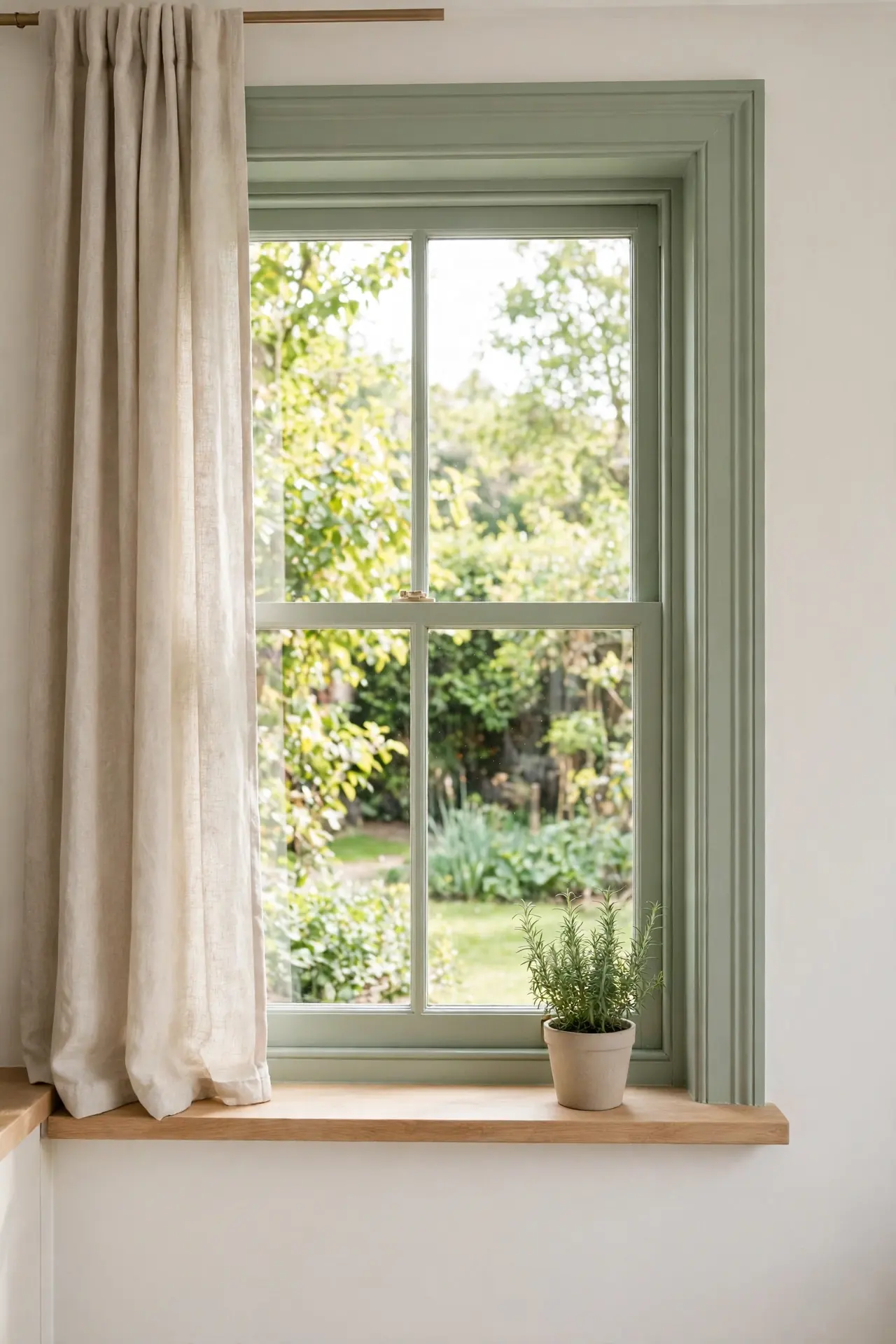 Sage Window Trim