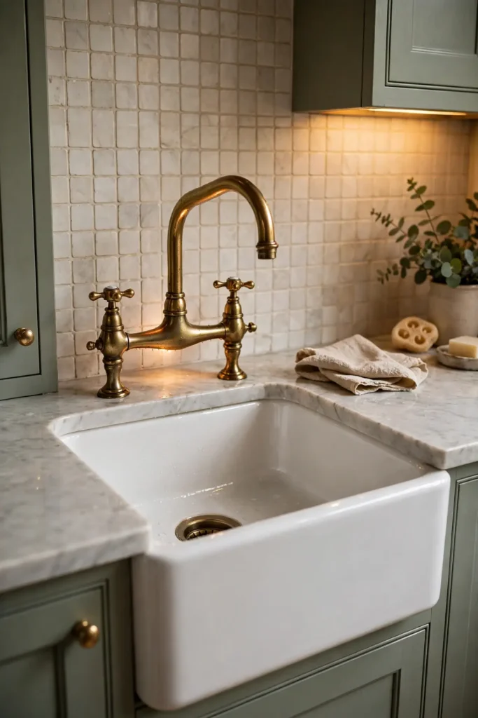 Antique Brass Faucets
