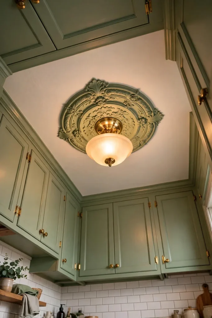 Sage Ceiling Medallion