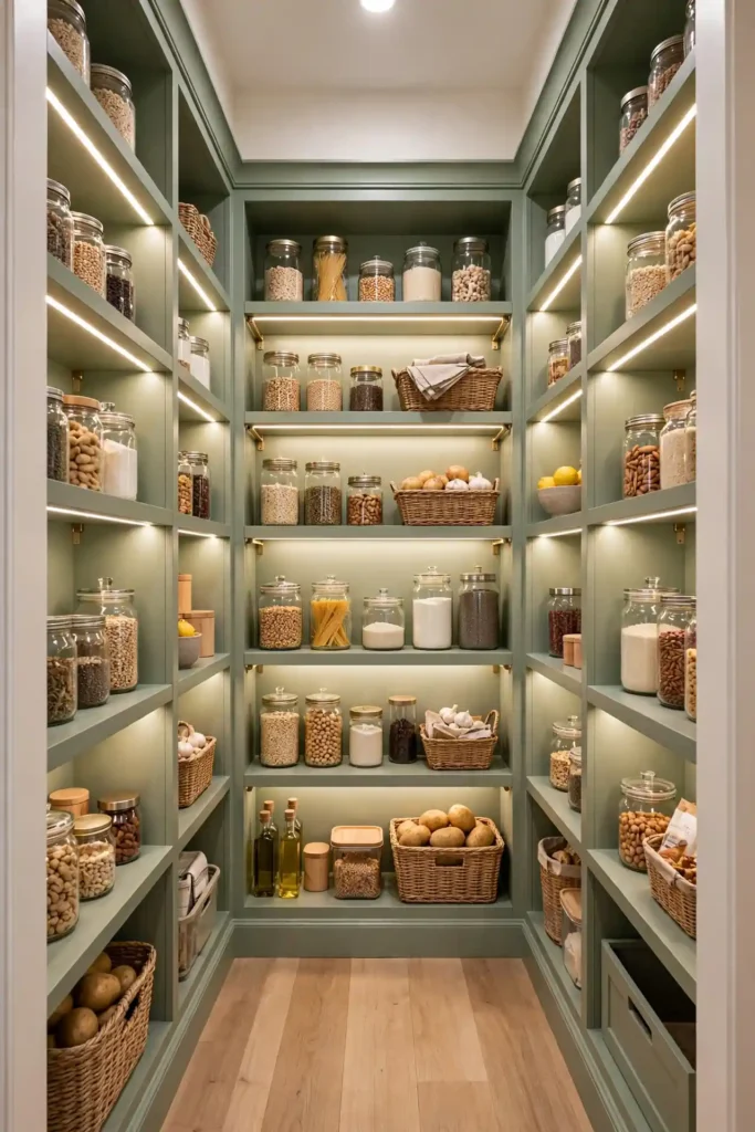 Sage Pantry Lighting