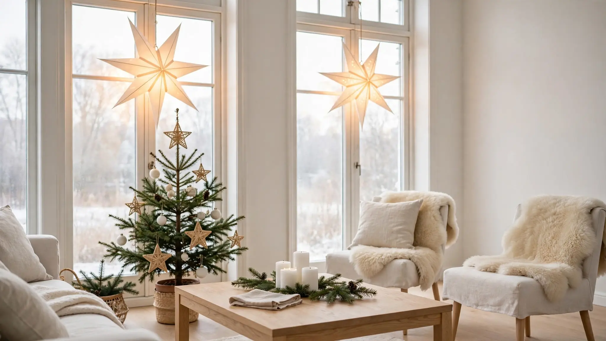 scandinavian christmas decor ideas