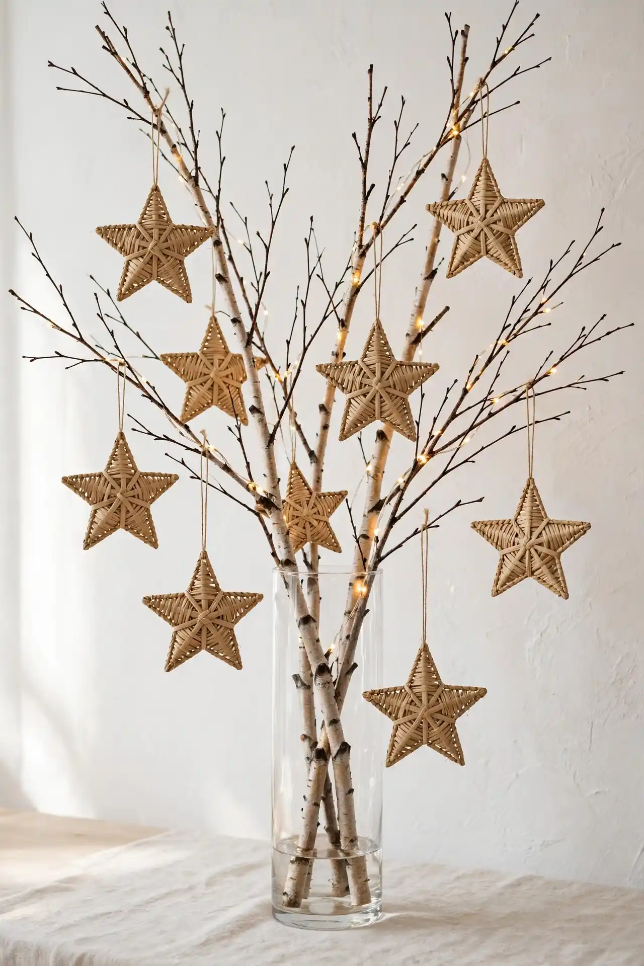 Straw Star Ornaments