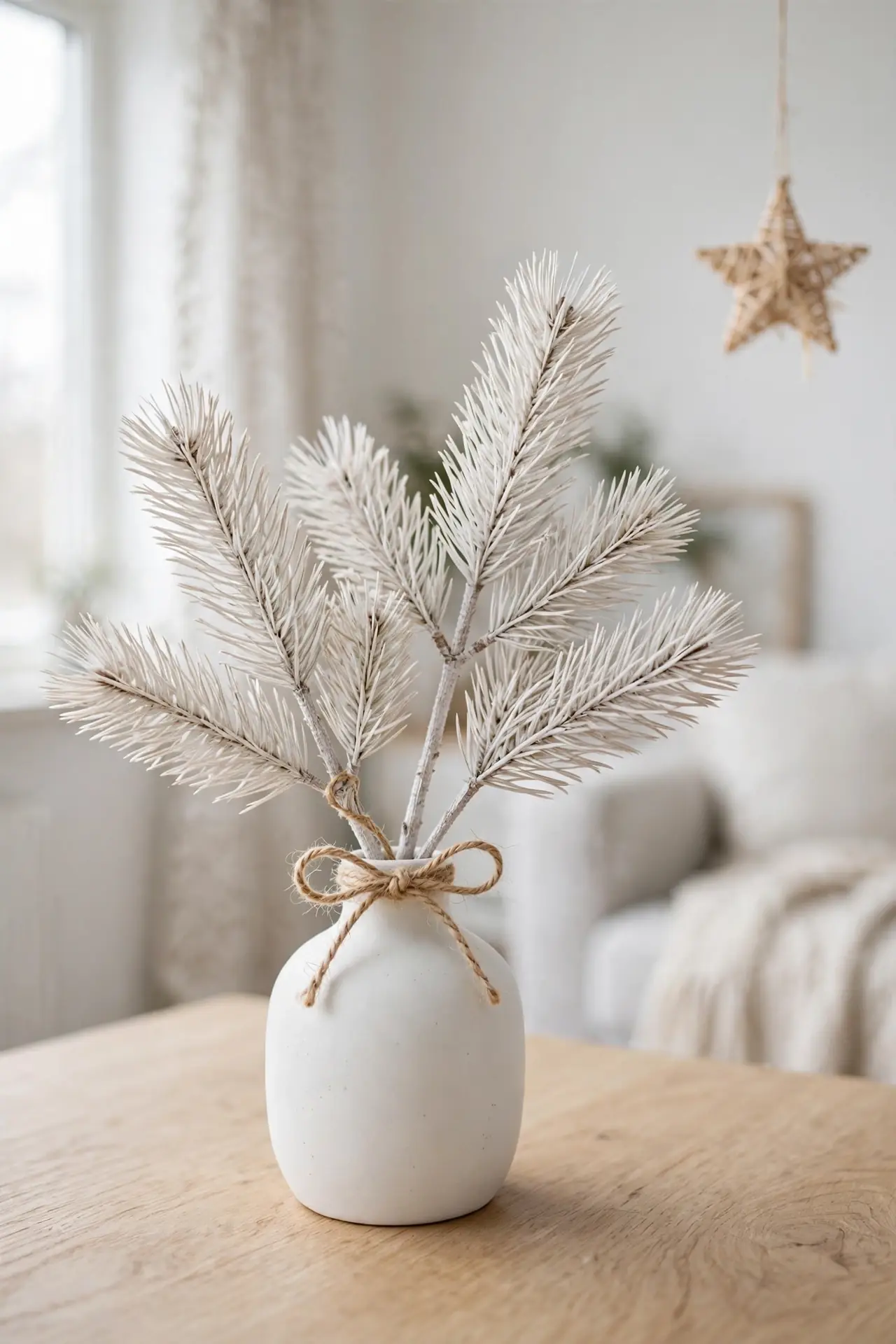 Whitewashed Pine Sprigs