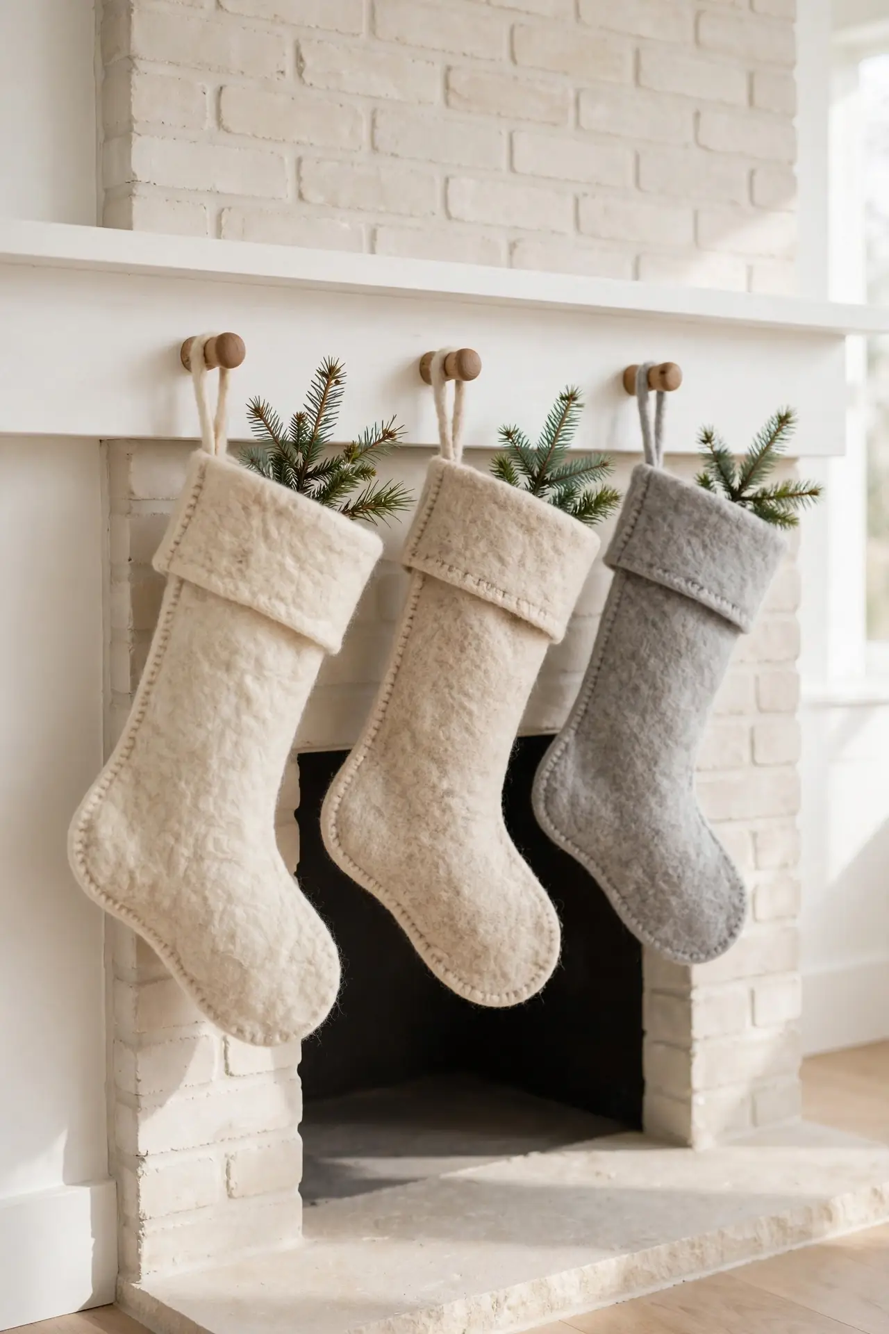 Wool Felt Stockings