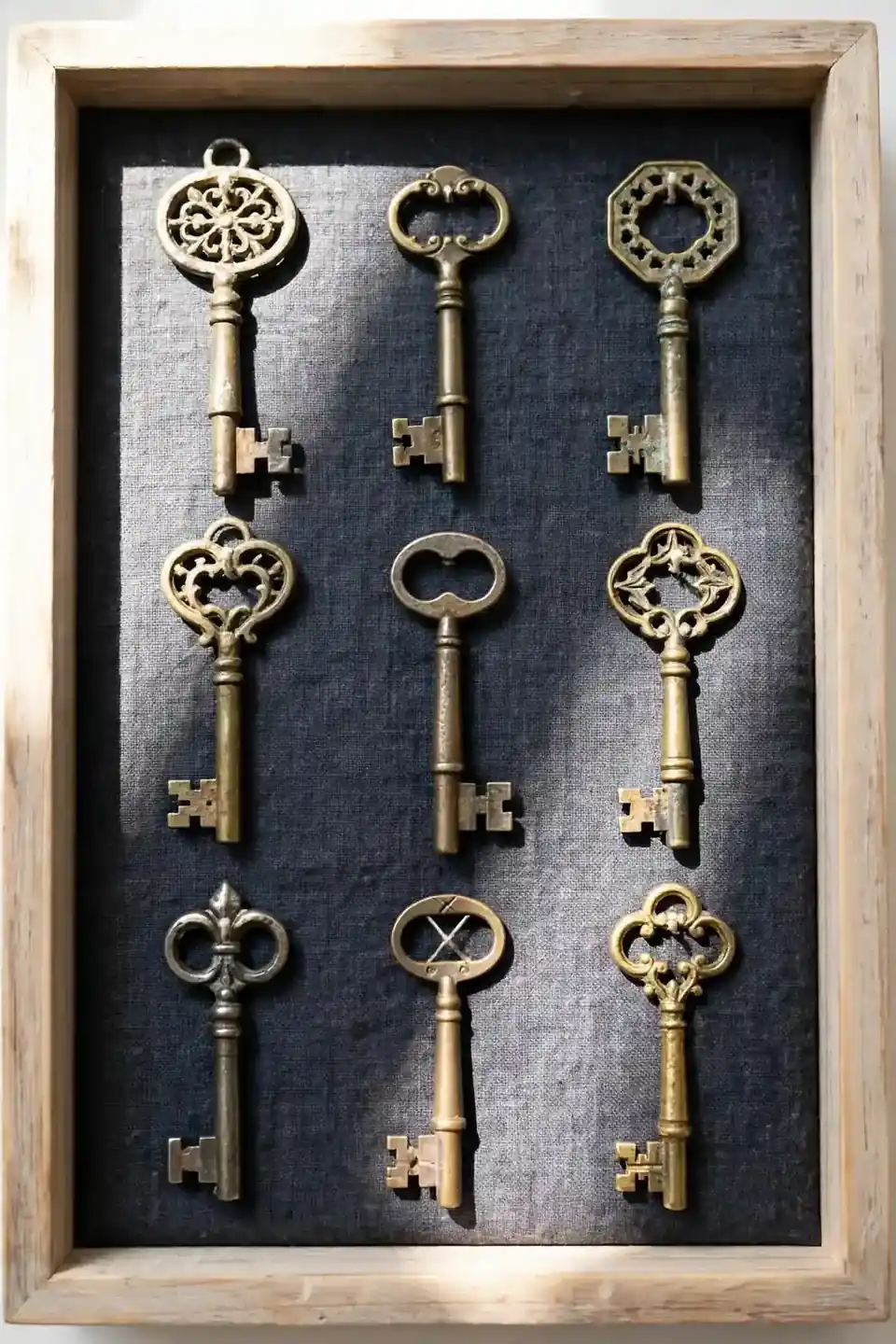 Antique Key Display
