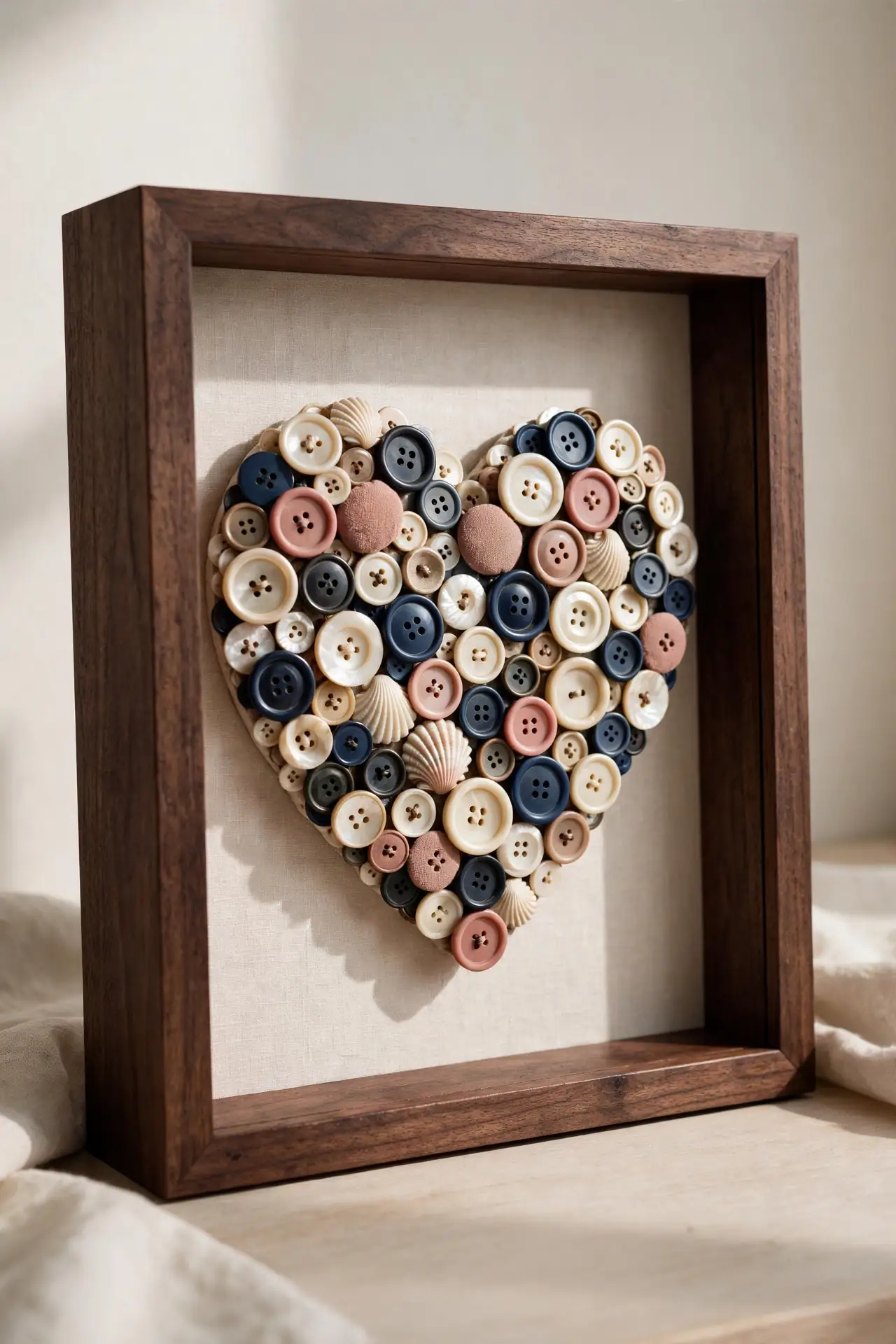 Vintage Button Art