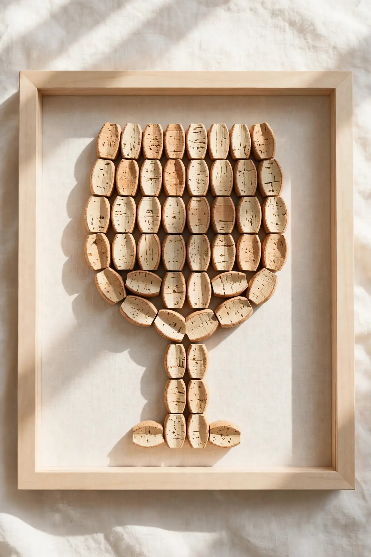 Wine Cork Mosaic