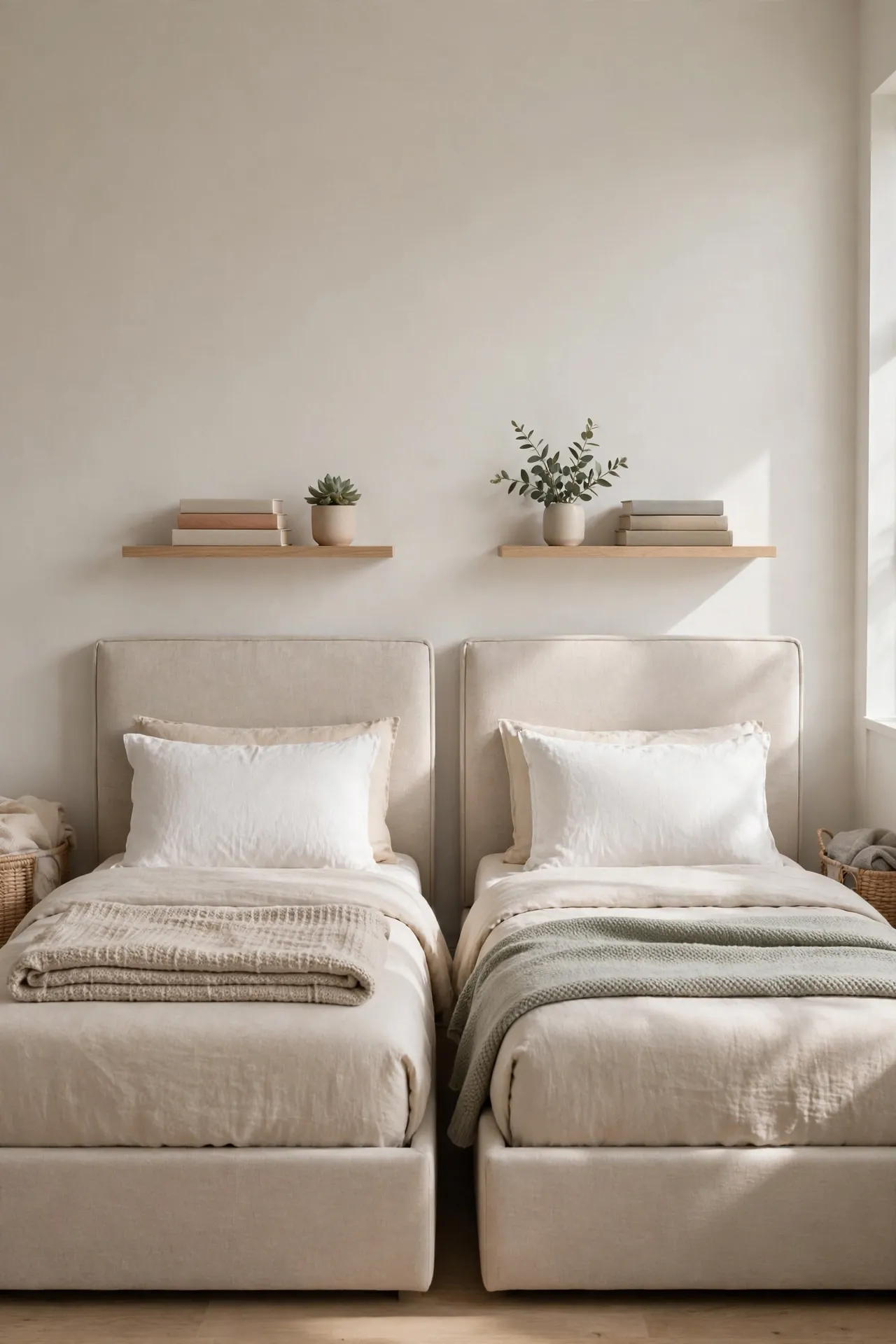 Headboard Display Shelf