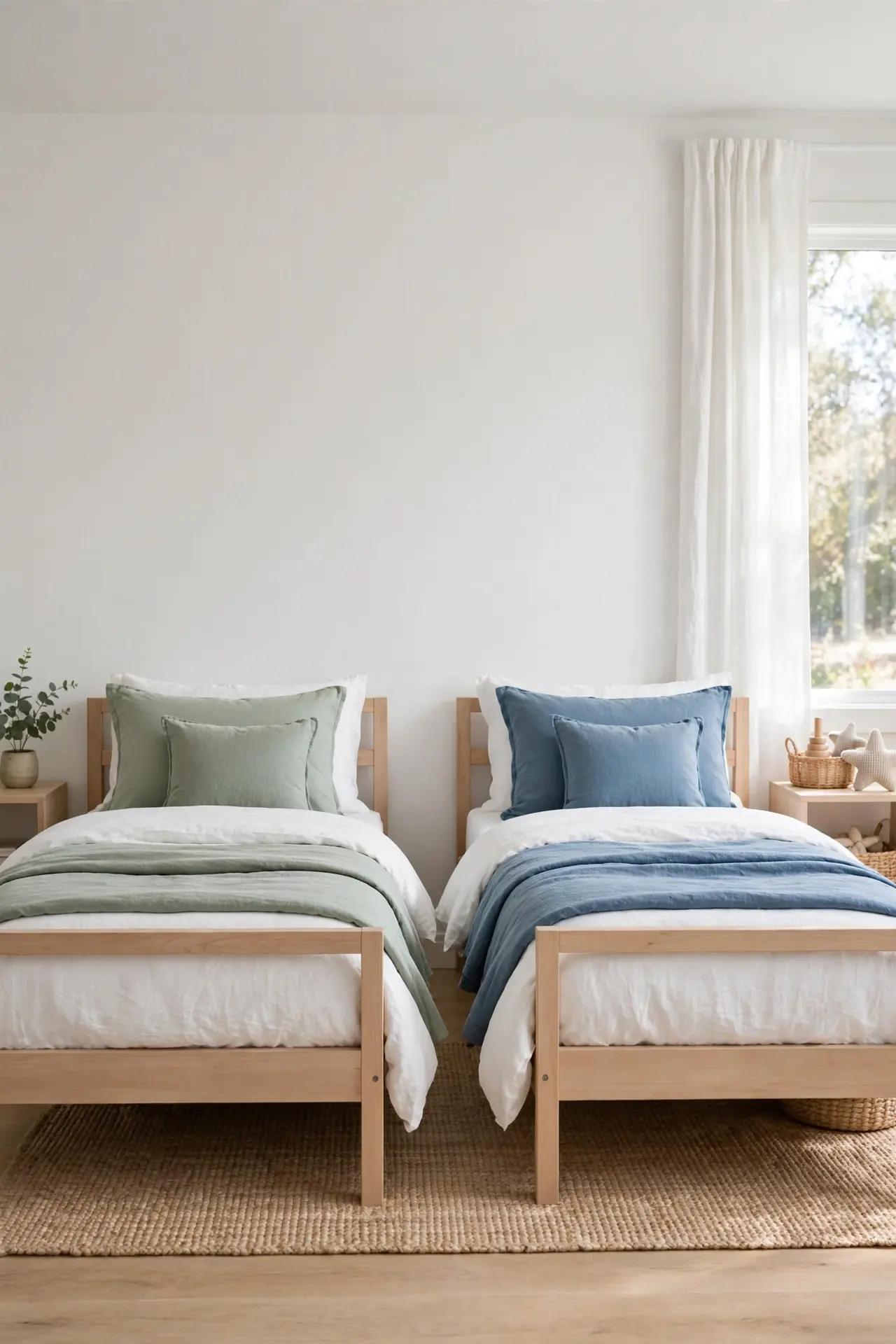 Matching Bedding Sets for shared bedroom ideas for siblings