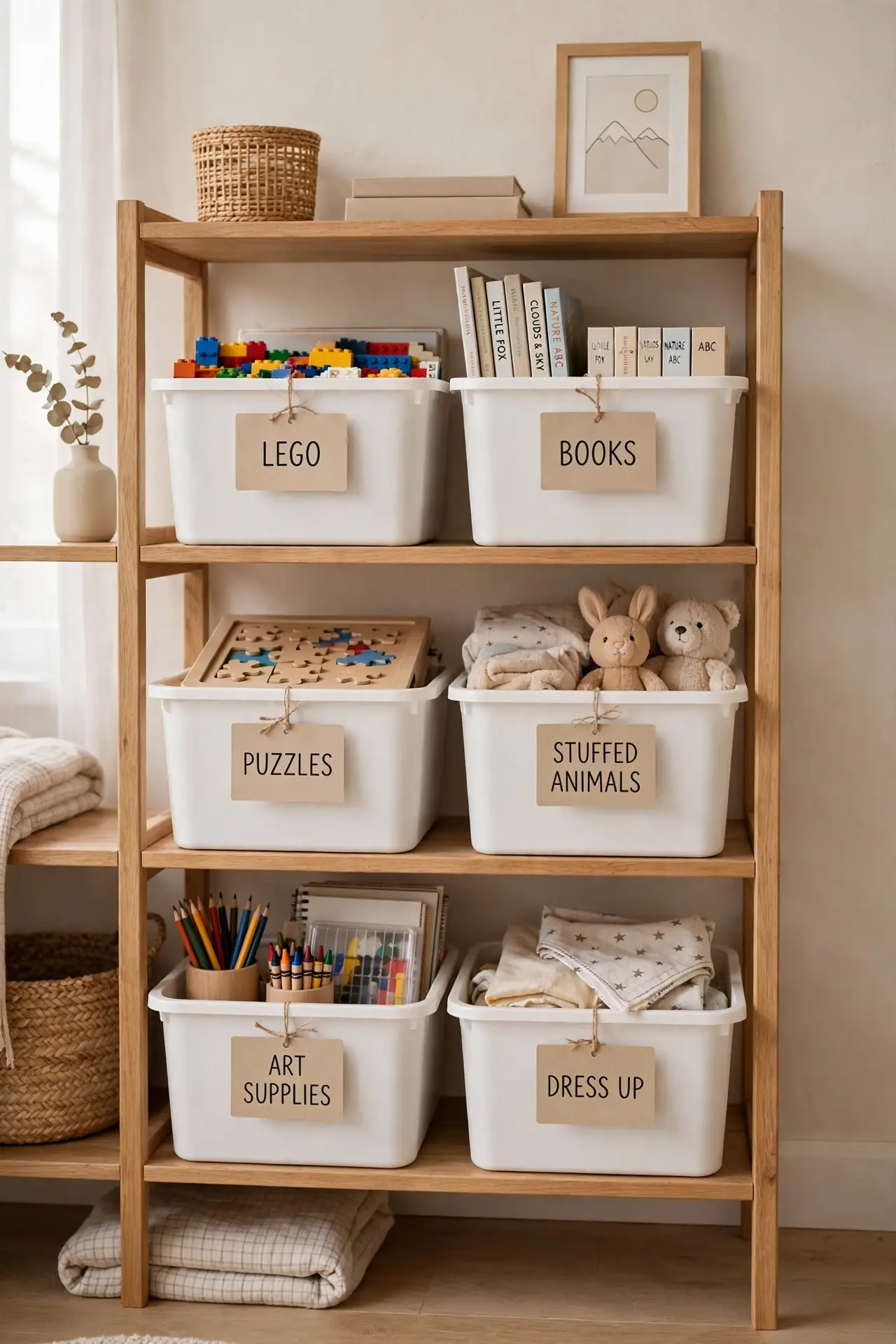 Name Label Storage