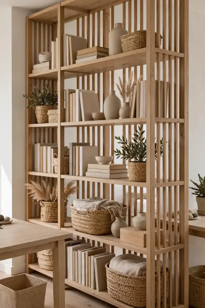 Bookshelf Room Dividers