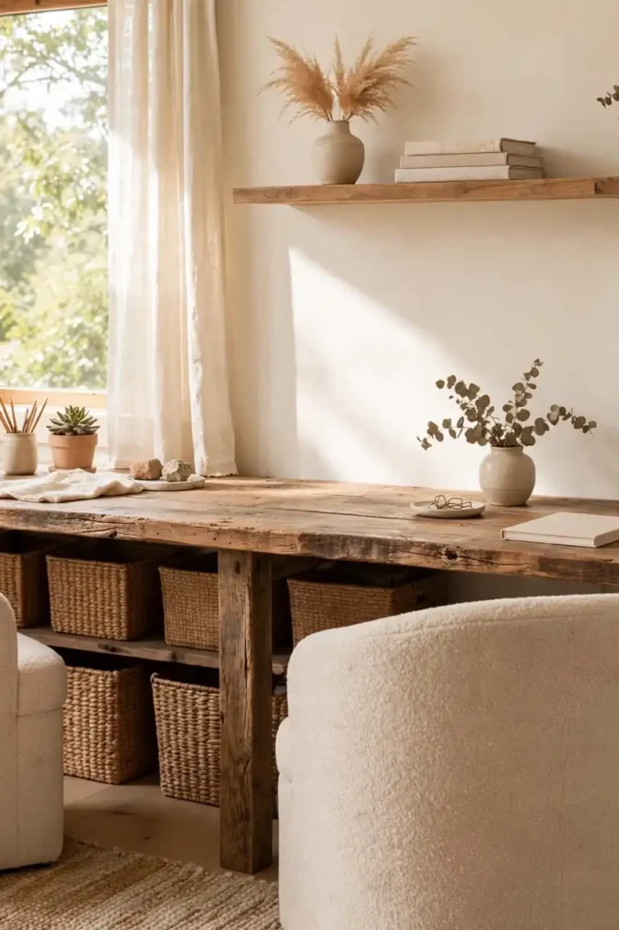 Charming shared home office
