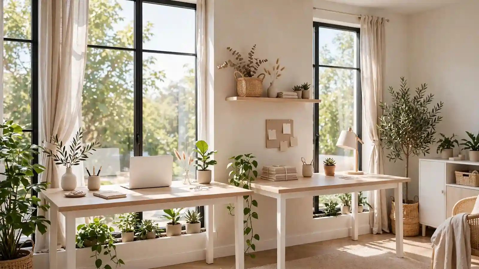 shared home office
