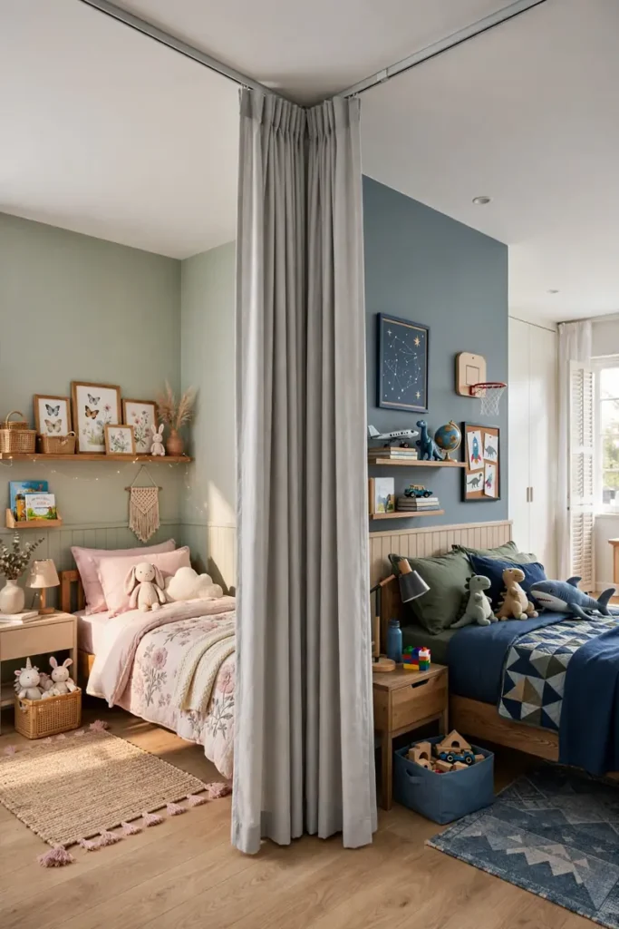 Curtain Room Divider