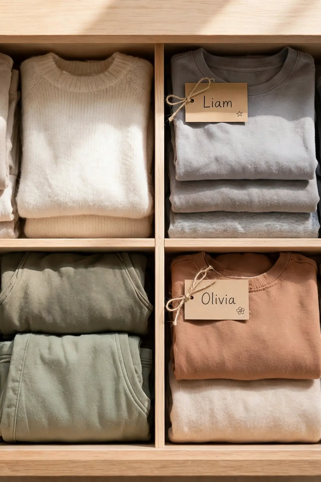 Divided Dresser Drawers