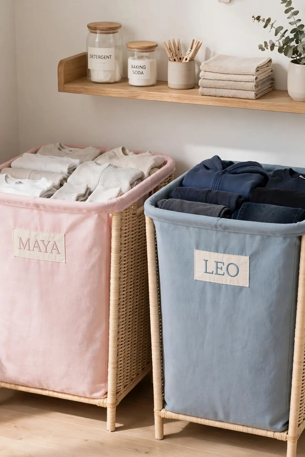 Individual Laundry Hampers
