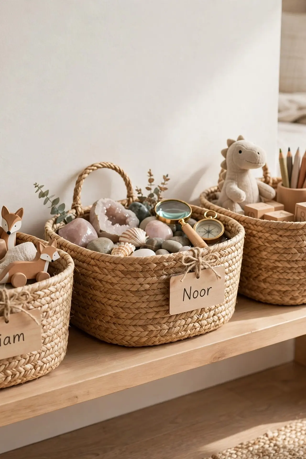 Name Tag Baskets