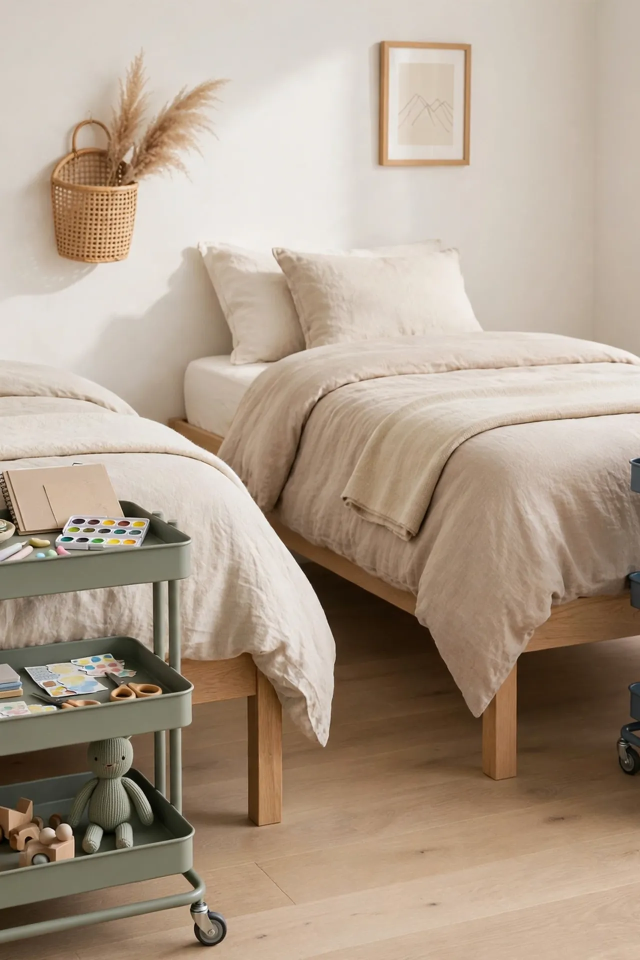 Under Bed Rolling Carts