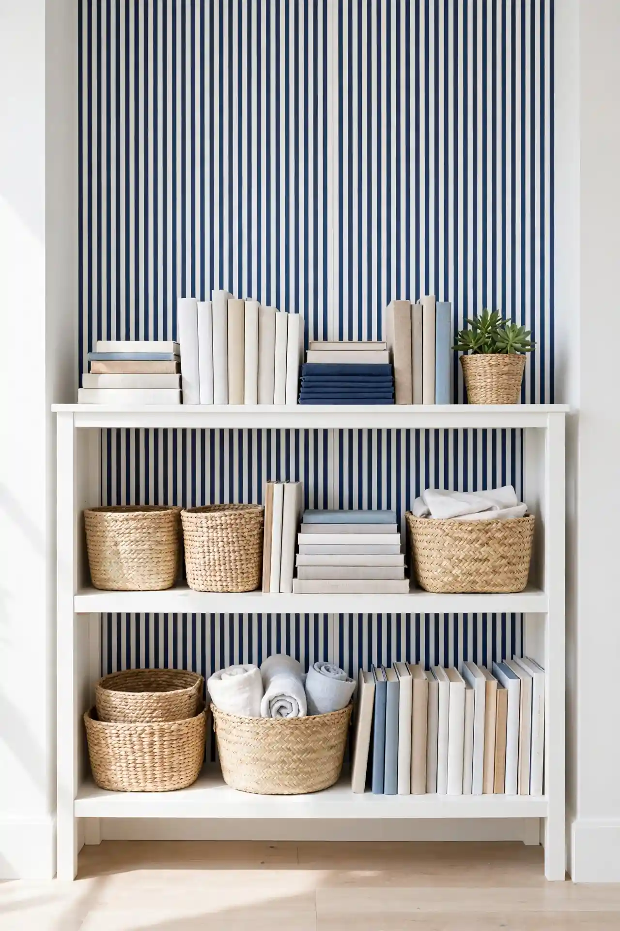 Striped Shelf Backs