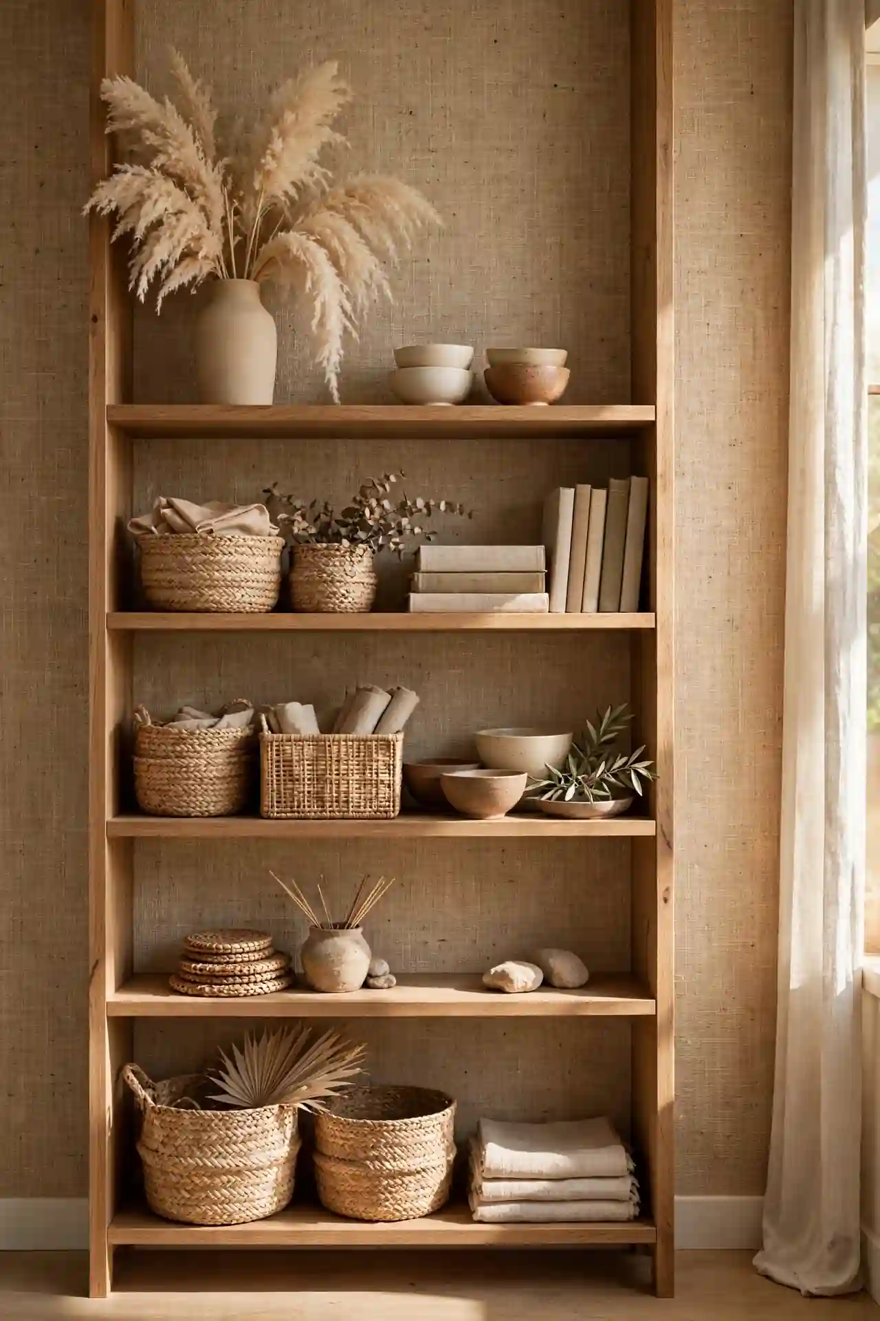 Textured Grasscloth Feel