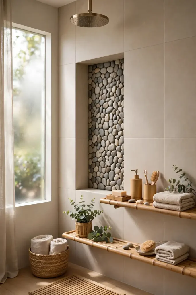 Pebble Stone Backing
