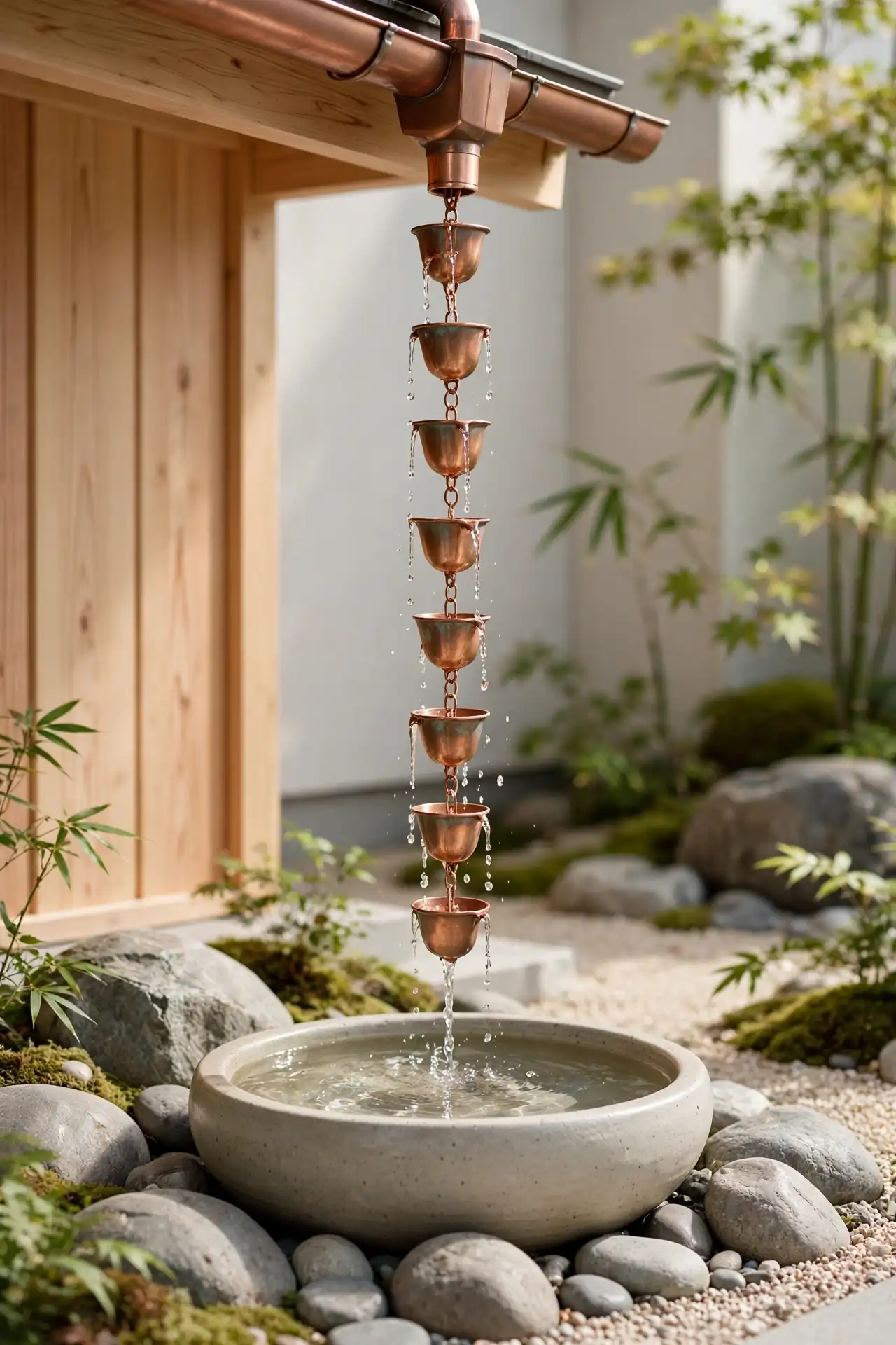 Rain Chain Feature