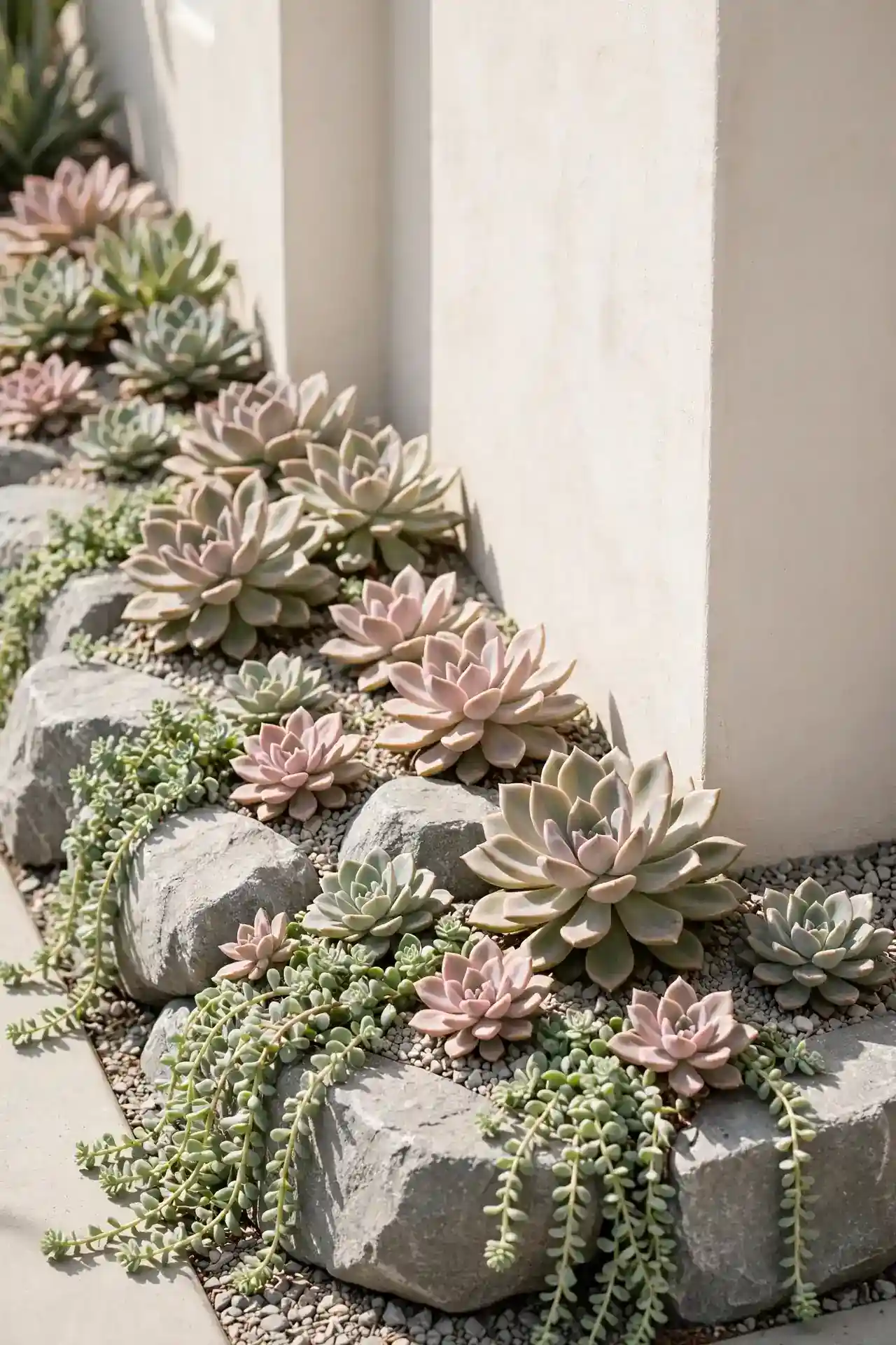 Succulent Rock Garden