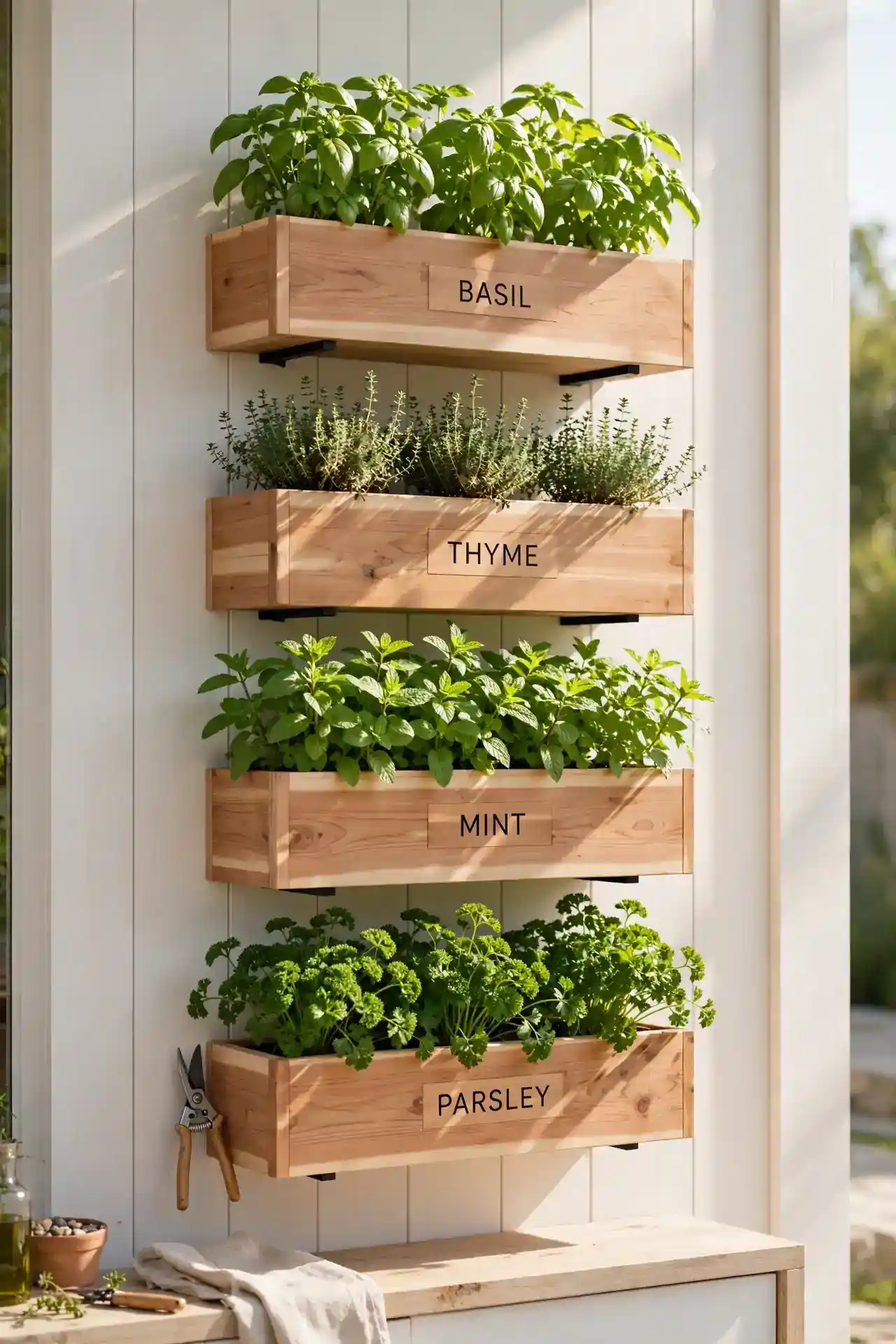 Vertical Herb Garden