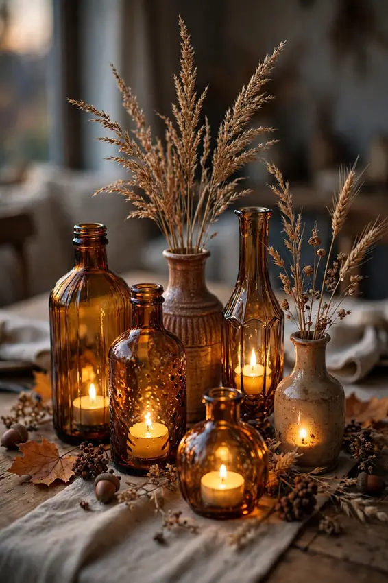 Amber Glass Glow
