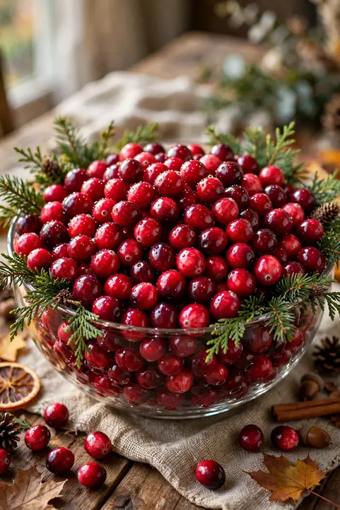 Cranberry Bowl Fillers