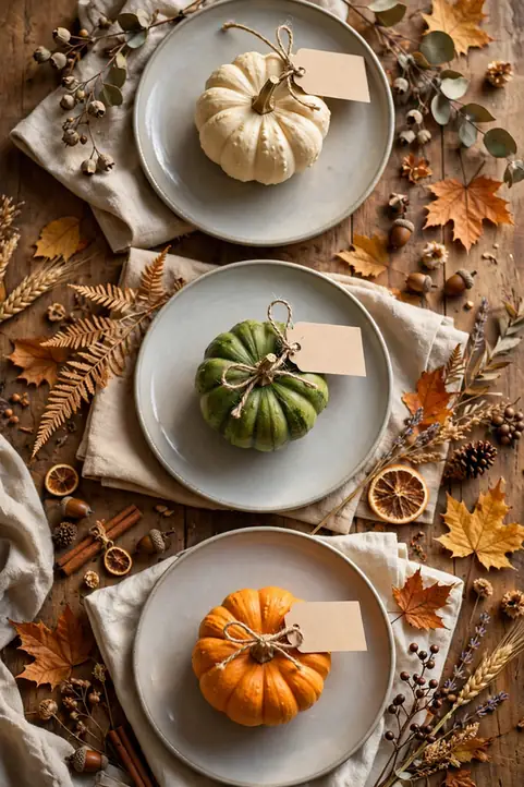 Mini Gourd Place Cards