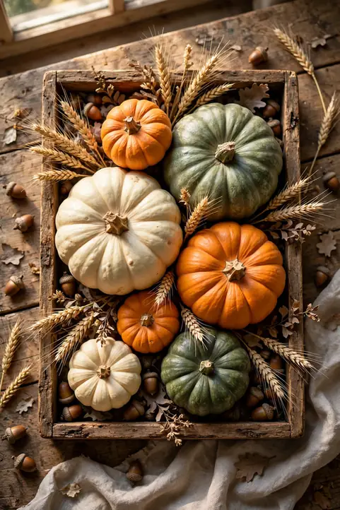 Rustic Pumpkin Centerpiece
