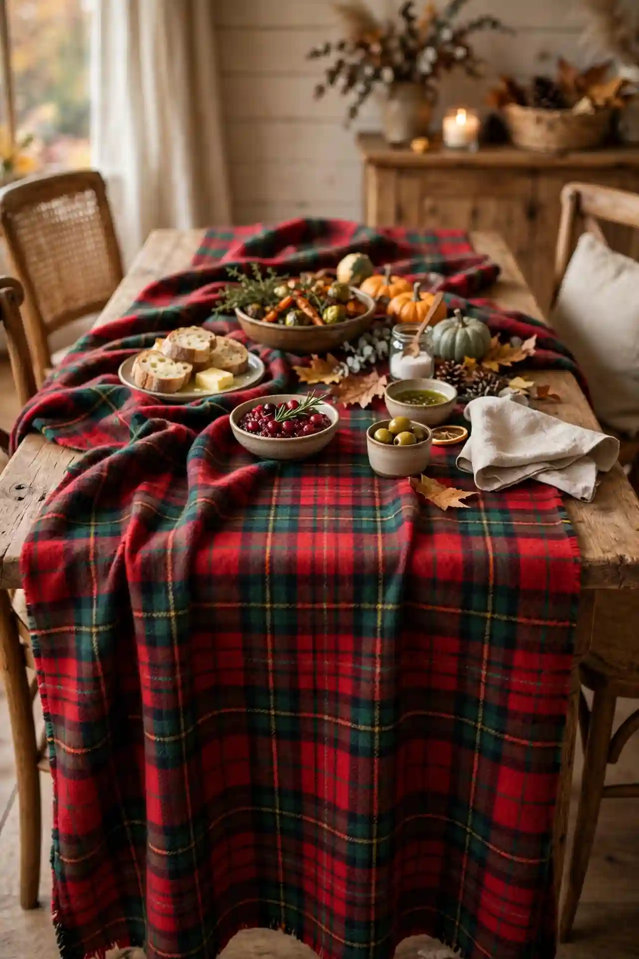 Tartan Throw Runner