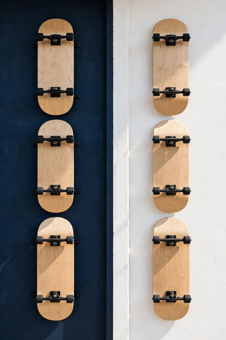 Floating Deck Shelves
