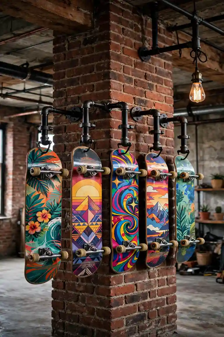 Staggered Board Rows