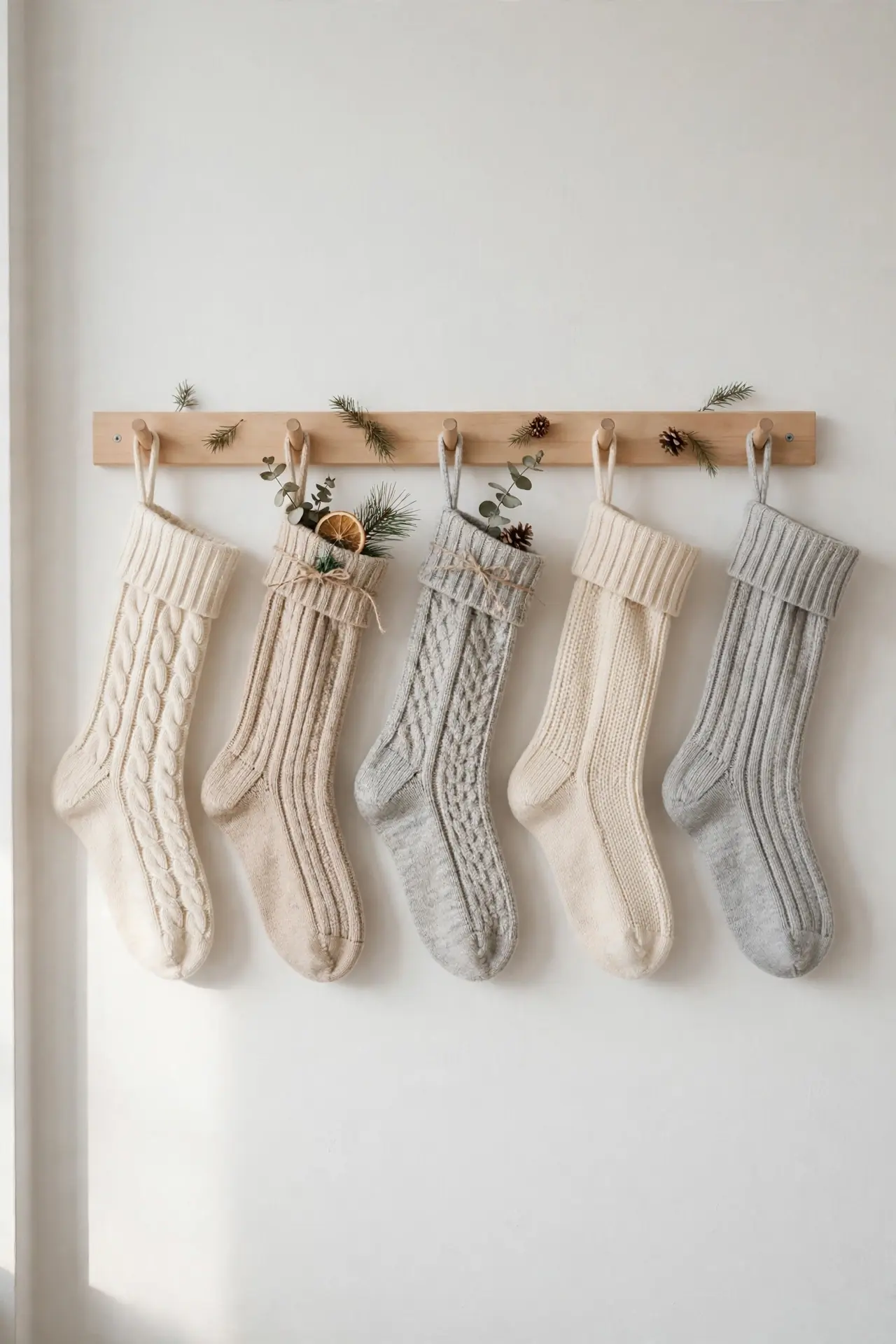 Neutral Stocking Row