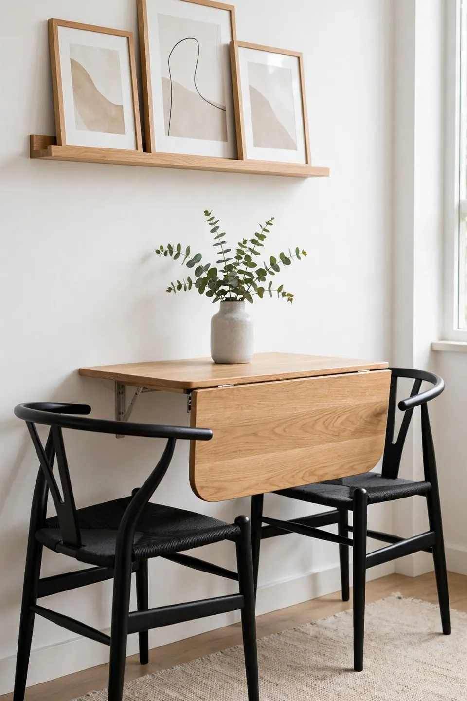 Fold-Down Wall Table