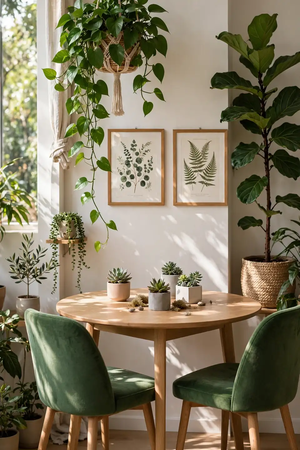 Plant-Filled Corner