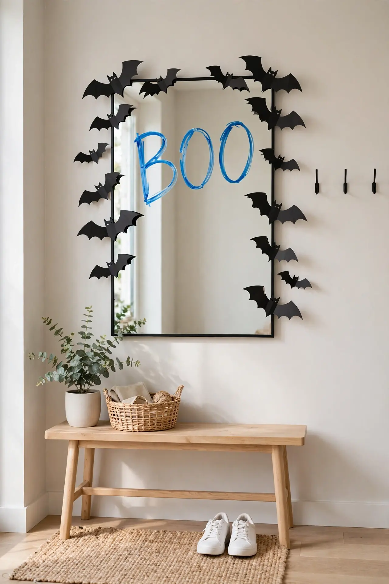 Eerie Mirror Message