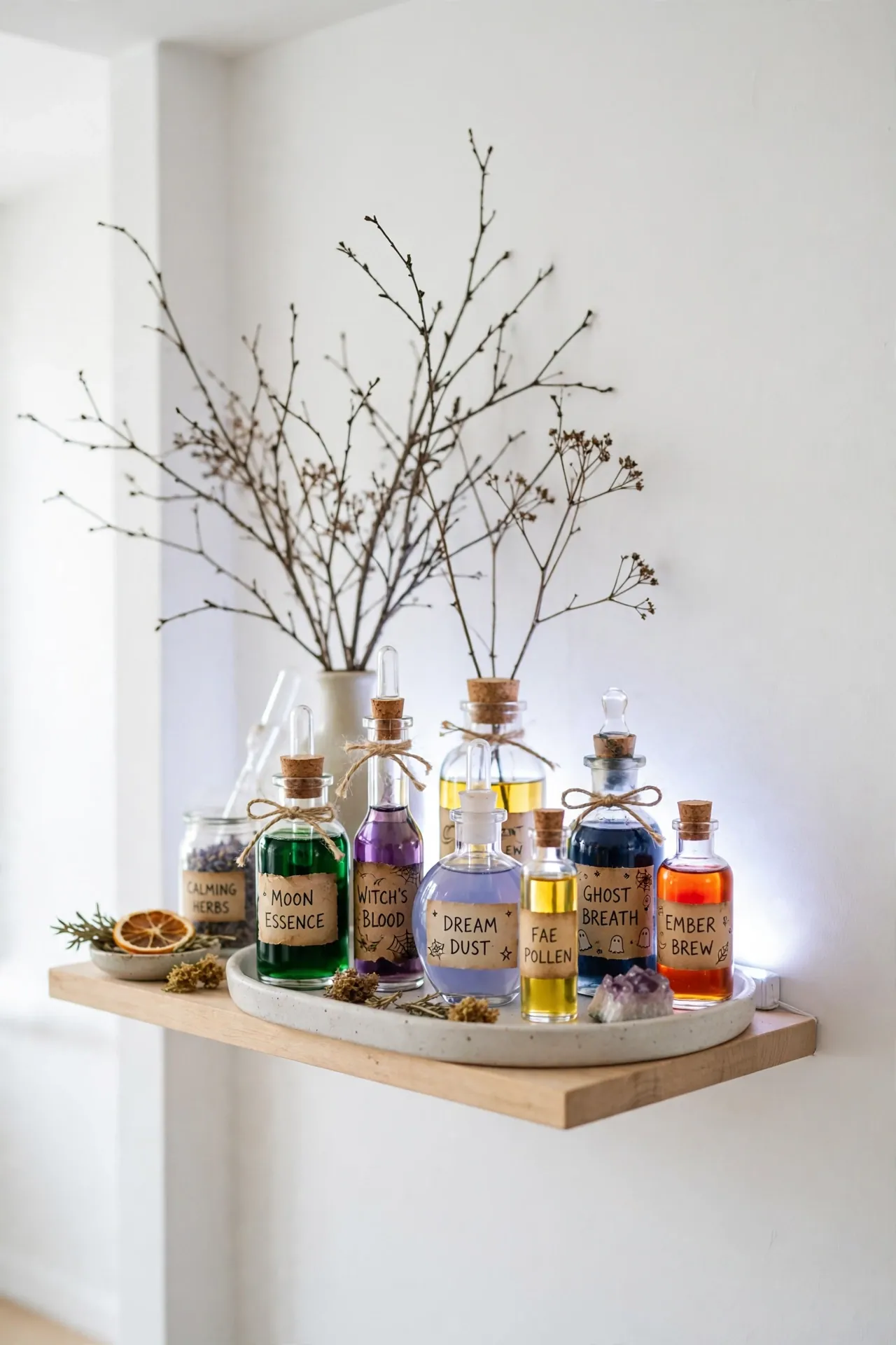 Potion Bottle Shelf