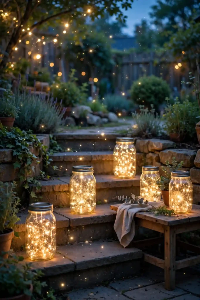 Fairy Light Jars