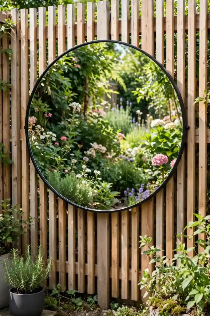 Mirror Fence Accent