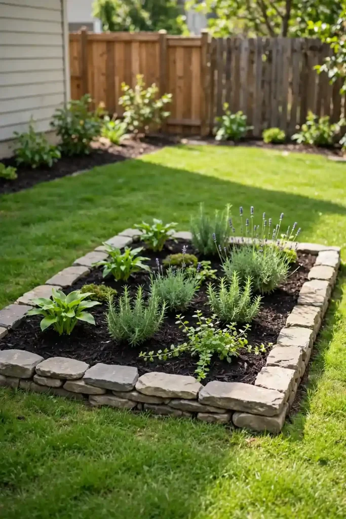 Stone Border Edging