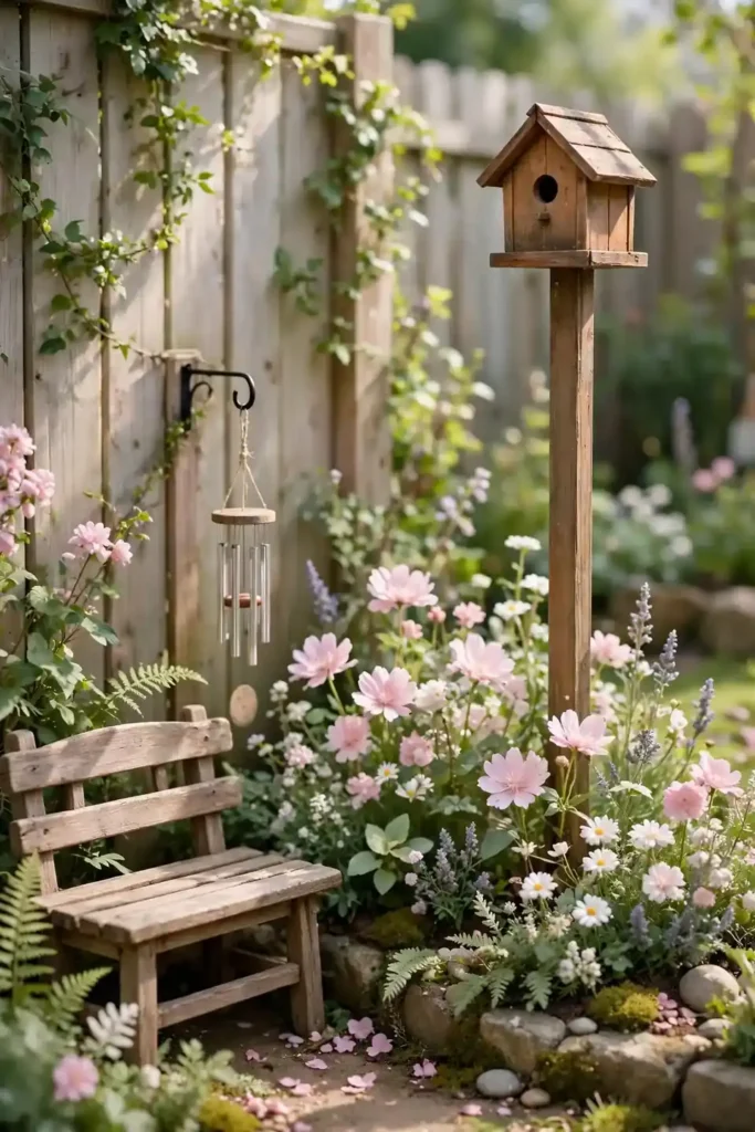 Sweet small backyard garden decor ideas